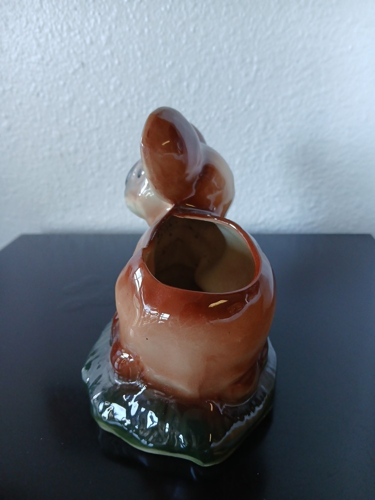 Cute Vintage Ceramic Koala Bear Art Pottery Planter