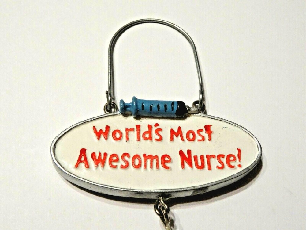 NURSING ~ WORLD'S MOST AWESOME NURSE! ~ NICE HANGING PLAQUE