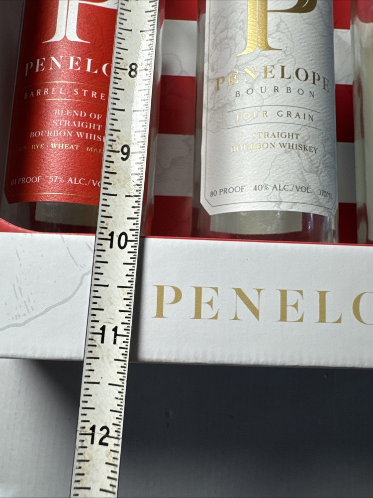 Empty Penelope USA Celebration Pack Collection Whiskey Bottles Barrel Architect