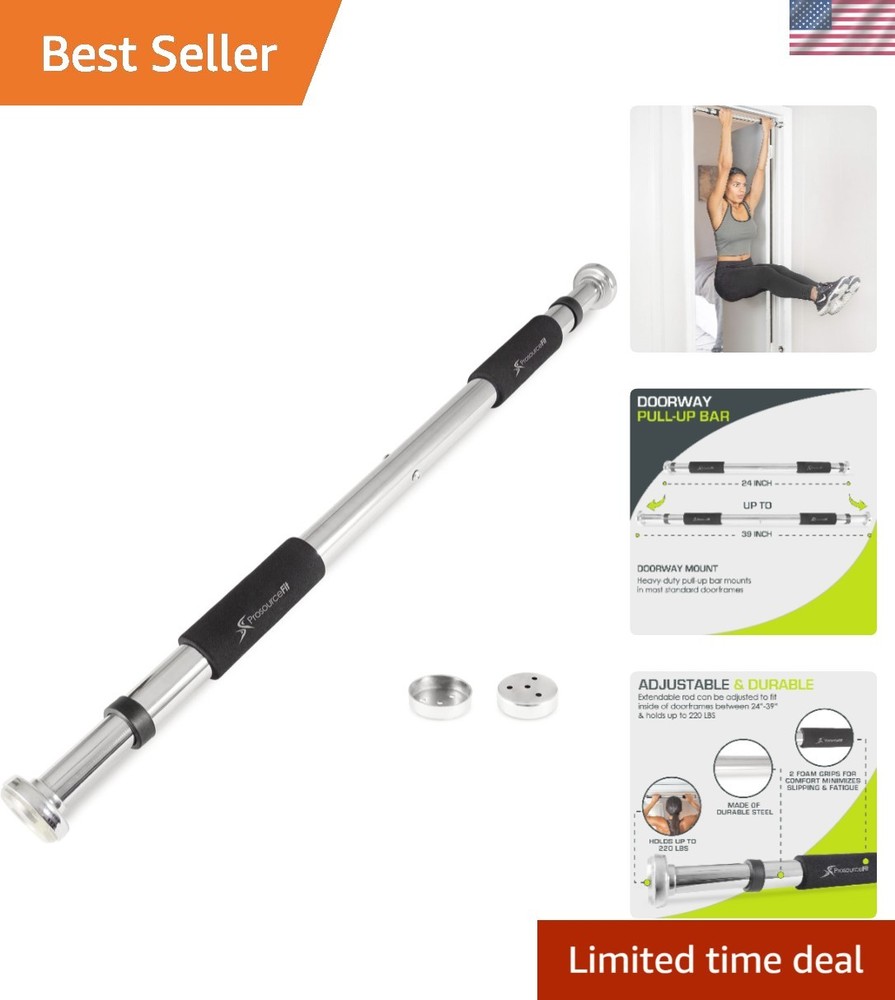 Pull Up Bar for Multi Use Fitness & Home Gym Exercise