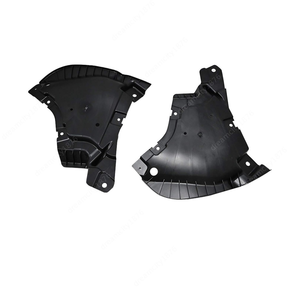 2x Front Engine Splash Shields For 2017-2019 Mercedes E-Class