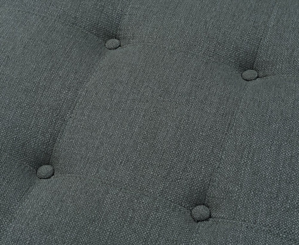 Kesson - Charcoal Ottoman