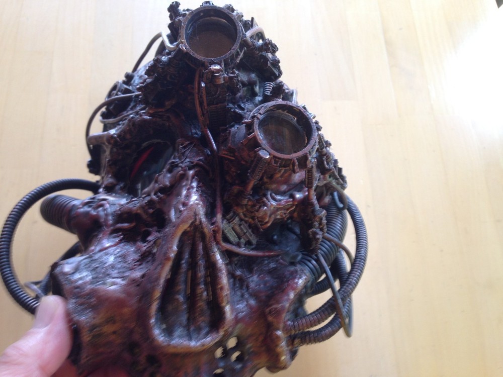 Borg Style Mask, Brown Resin