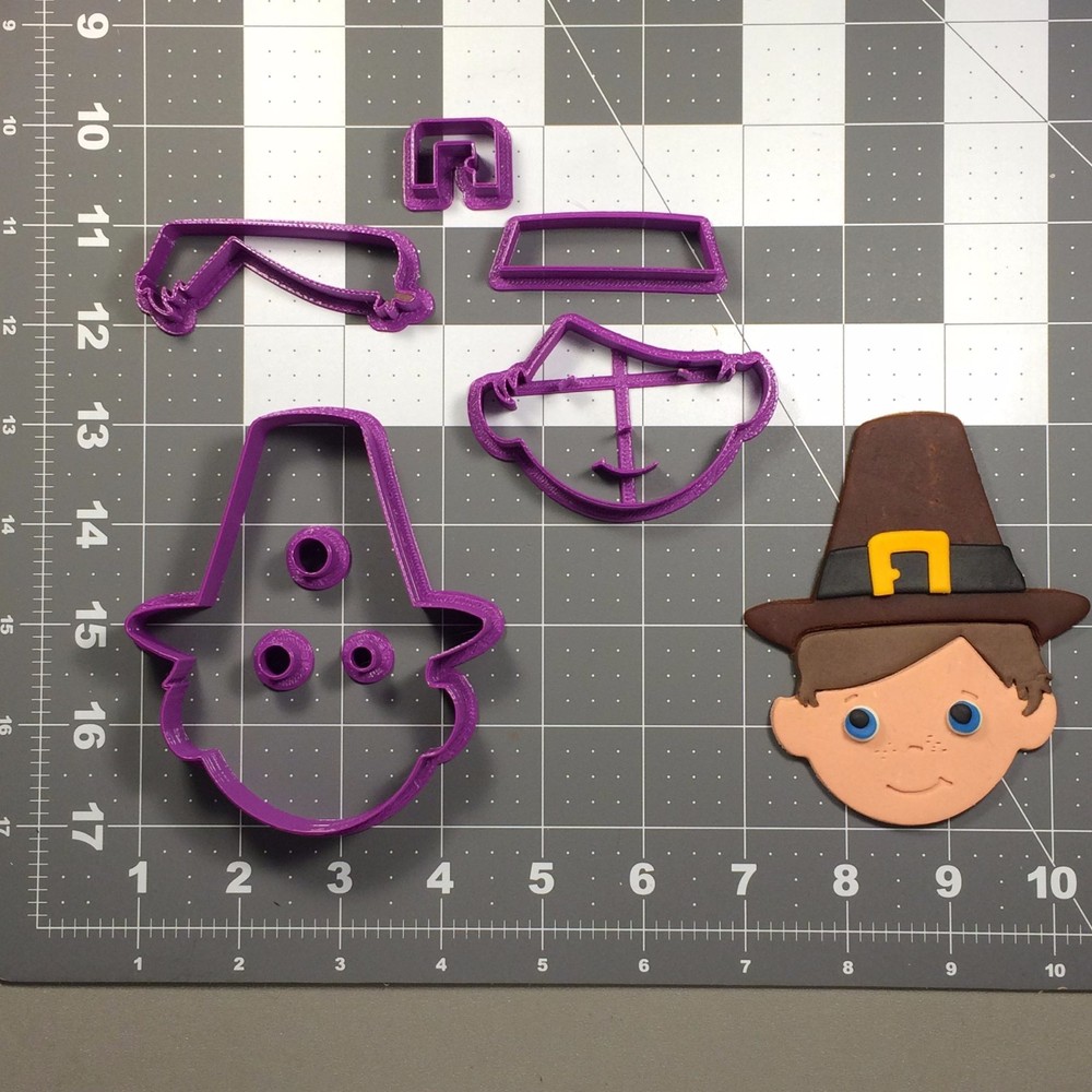 Pilgrim Boy 100 Cookie Cutter Set