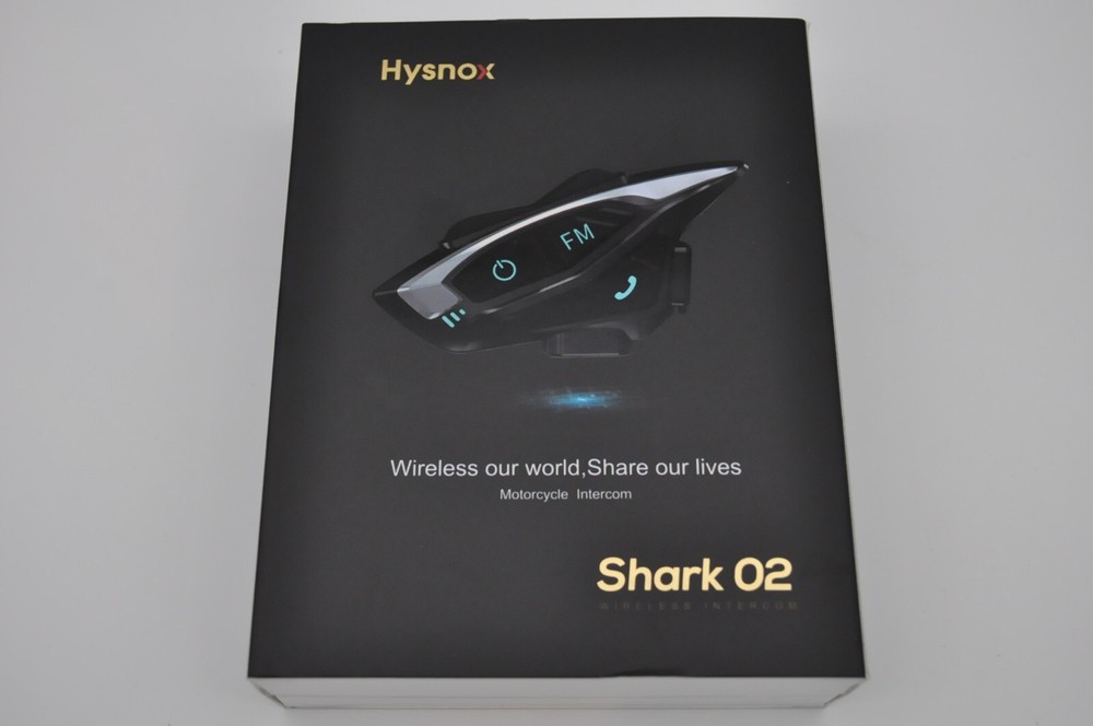 Hysnox Motorcycle Helmet Bluetooth Headset Shark-02