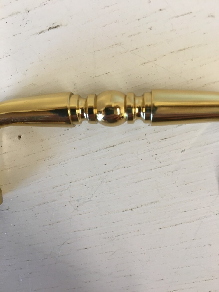 Cabinet Hdwe 3” Solid Brass Wire Pull New 1 Pull Available With Screws