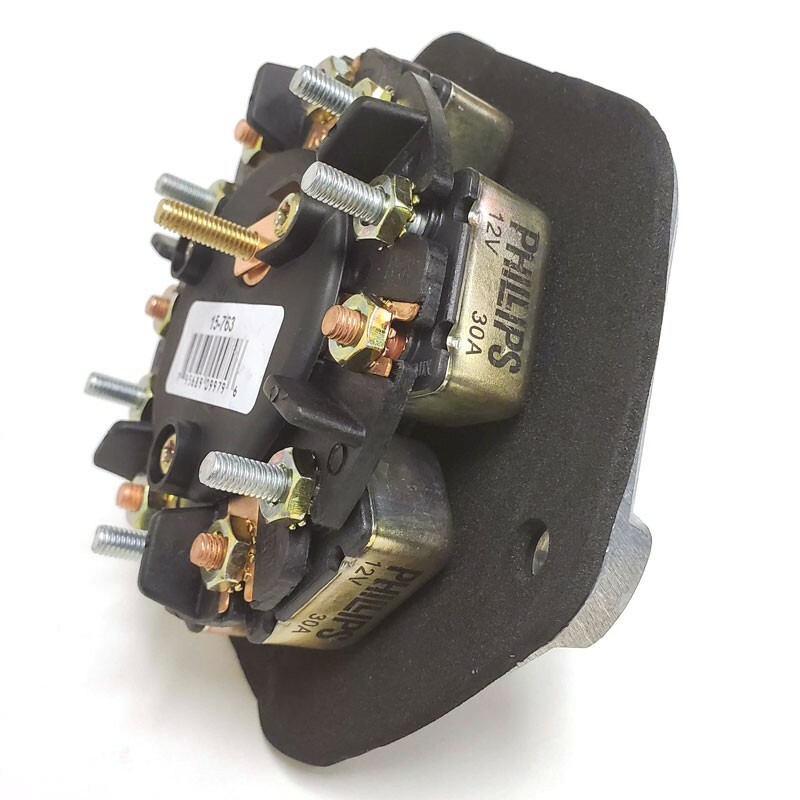 Phillips 15-763 7-Way 30 AMP Circuit Breakers Socket Split Pin Extended Barrel
