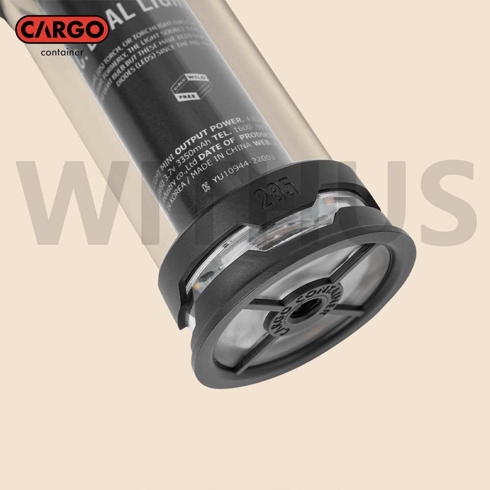 CARGO CONTAINER Dual Light Mini LED Lantern Camping Oudoor - 4colors