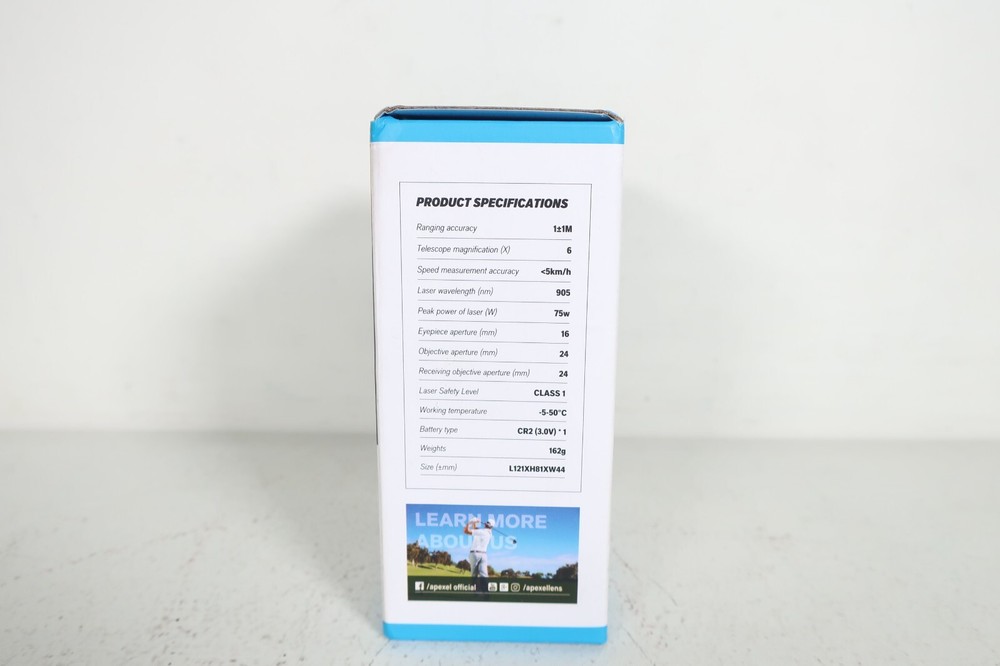 Apexel Professional Laser Golf Rangefinder