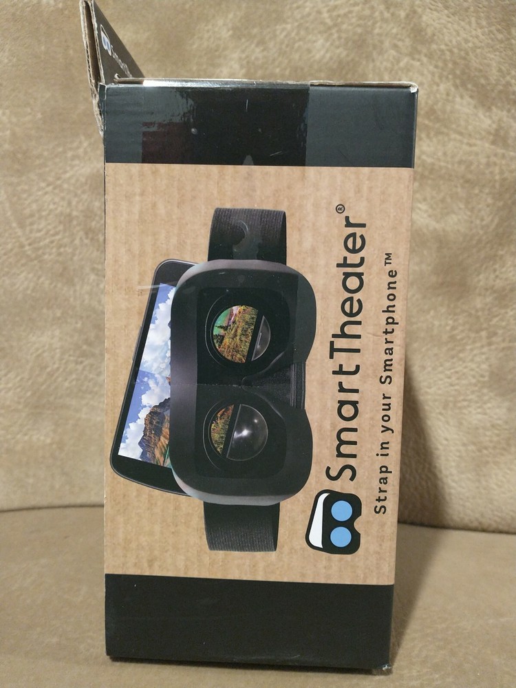 Smart Theater Virtual Reality Headset iPhone Smartphone Deluxe Cardboard 3D Game