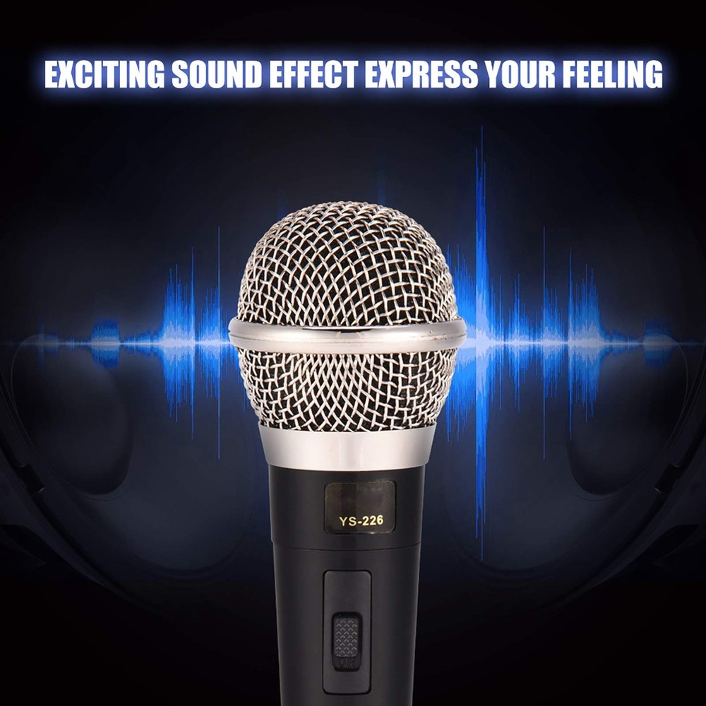 Karaoke Microphone, Dynamic Vocal Microphone for Speaker, Handheld...