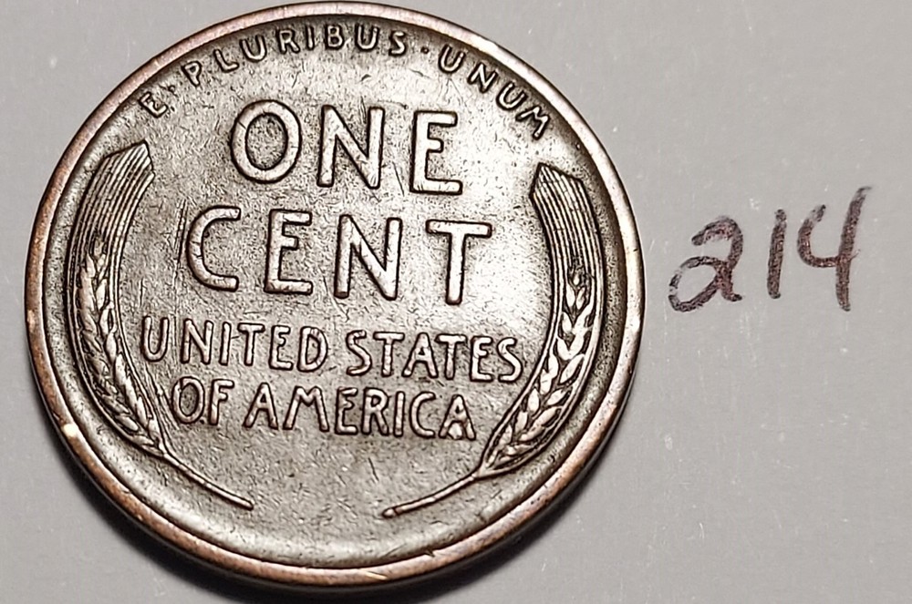 1928-D Lincoln Wheat Cent #214