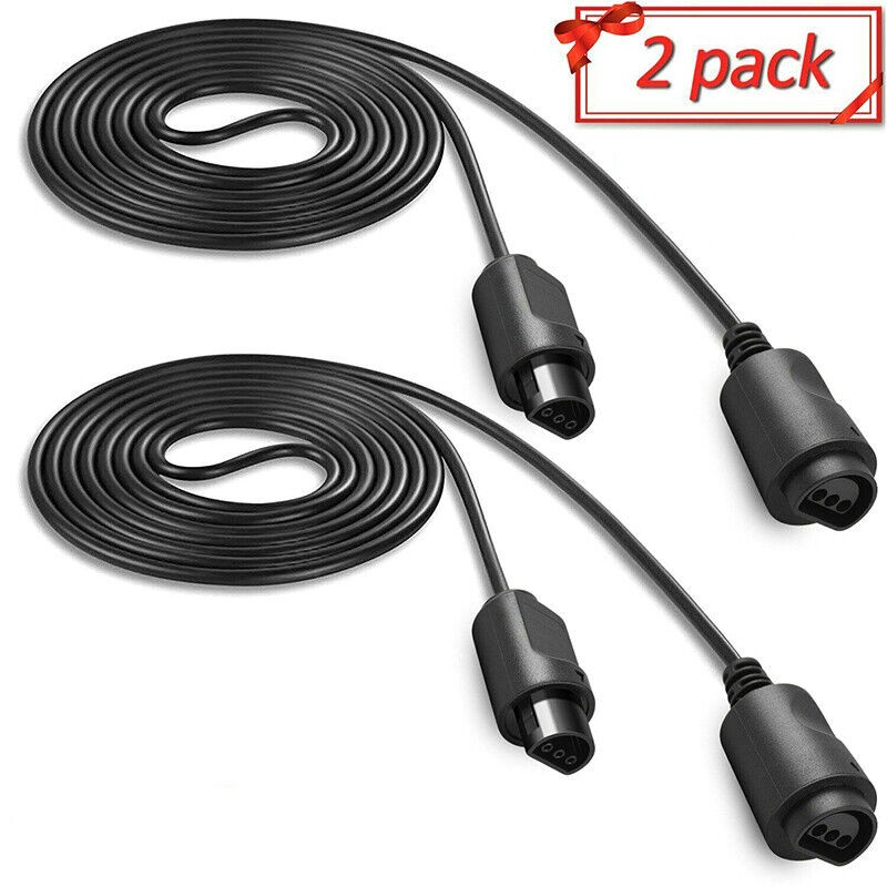 2PCS 6ft Extended Extension Cable for Nintendo 64 Controller N64 Game Console