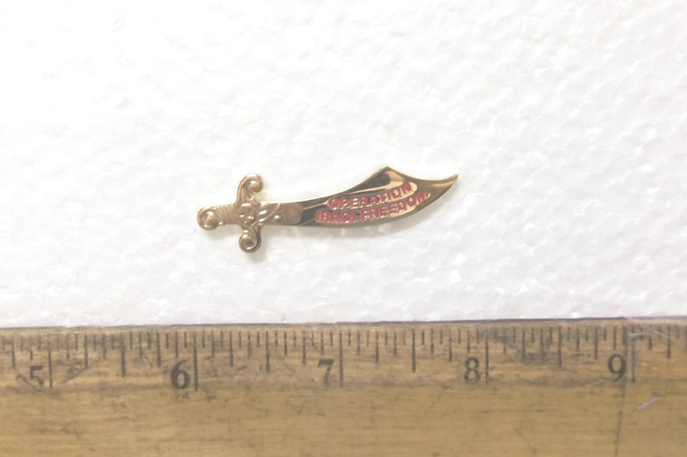 "Operation Iraqi Freedom" Pin