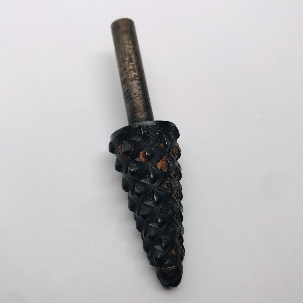 Rotary Cone Hole Rasp File Bit Antique Tool CCAS GAR Maker