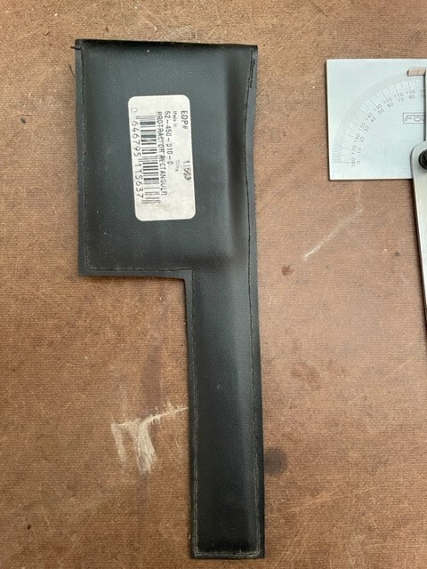 Fowler 52-450-010-0, Protractor with Rectangular Head - 6" *Free Shipping*