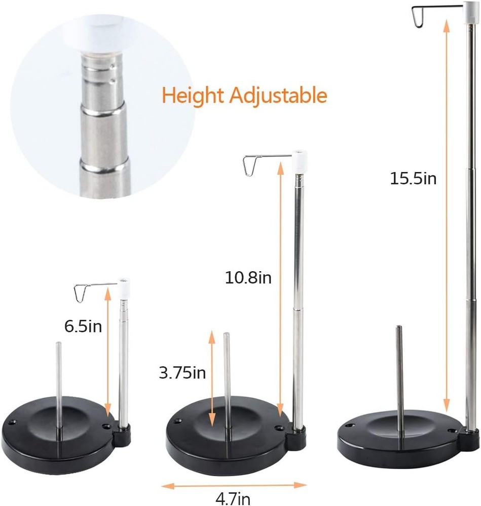 Adjustable Cone Thread Stand Spool Holder for Sewing Machine