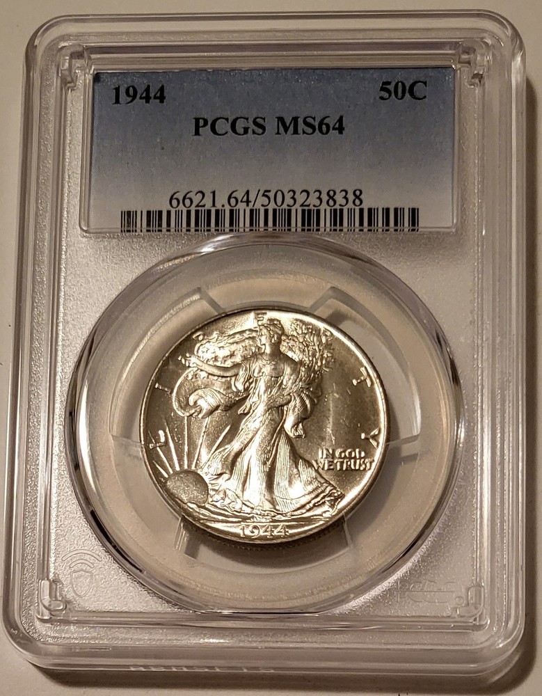 1944 Walking Liberty Half Dollar MS64 PCGS
