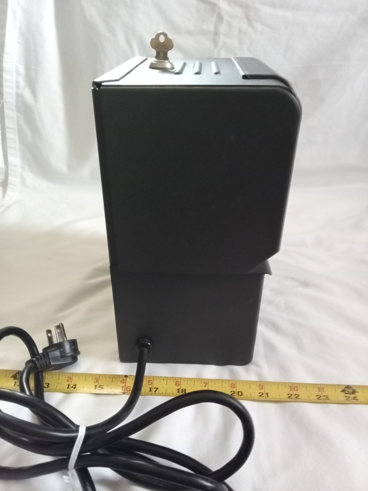 Lathem 4001 time clock Time Recorder Automatic Punch Analog Vintage Unit.