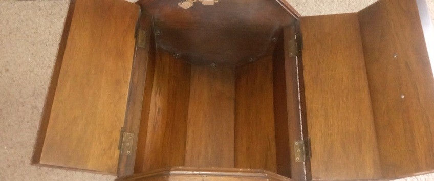 Accent Octagon shaped Table Vintage