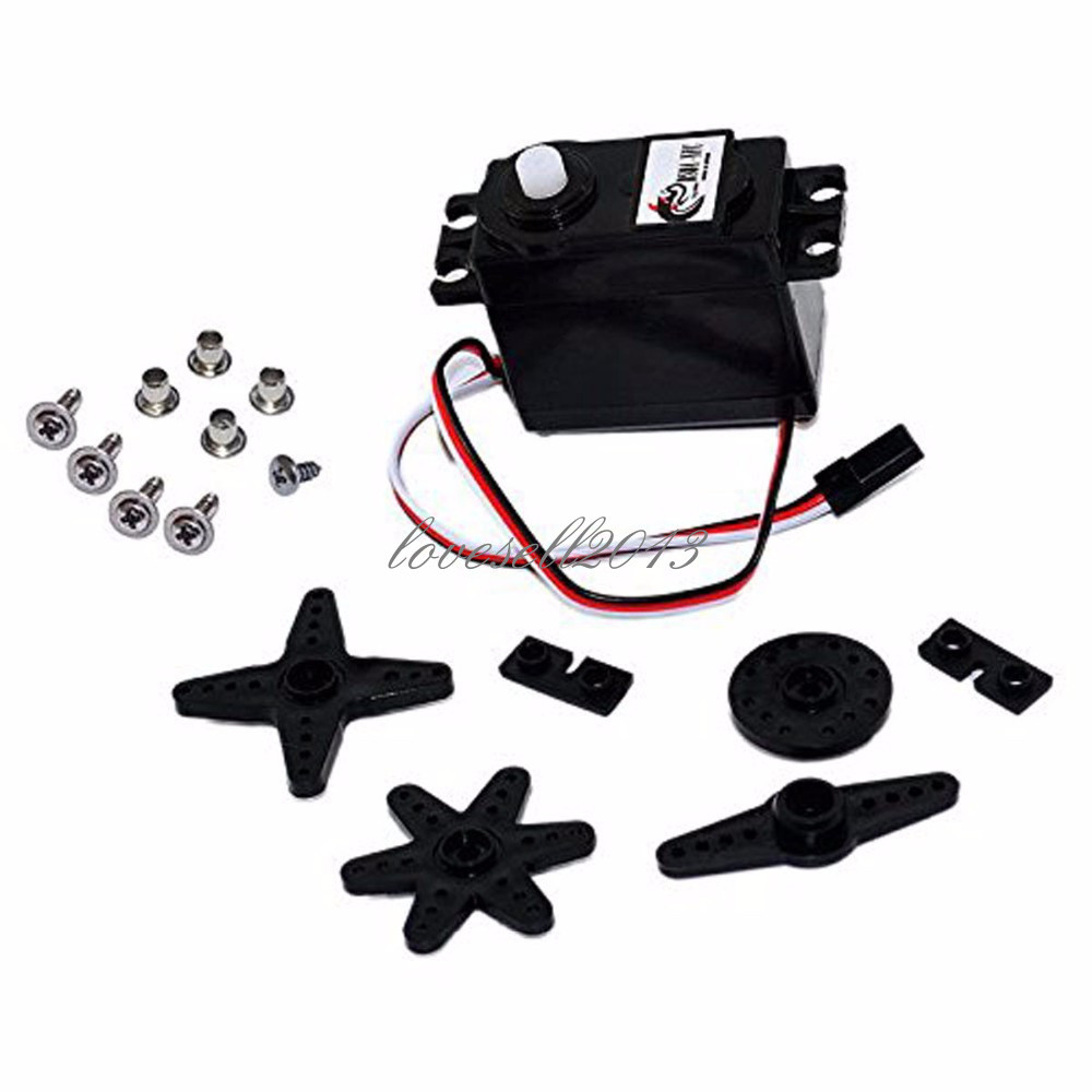 DS04-NFC 360 Degree Continuous Rotation Servos DC Geared Motor for RC Robots