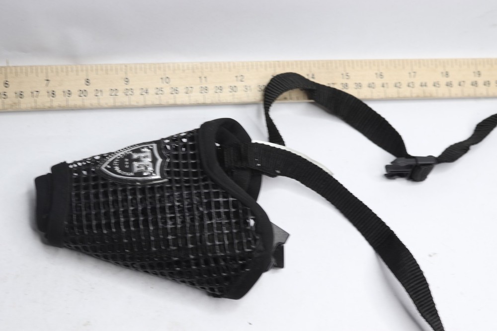 ProGuard Pets Mesh Quick Release Dog Muzzle Black Size 4