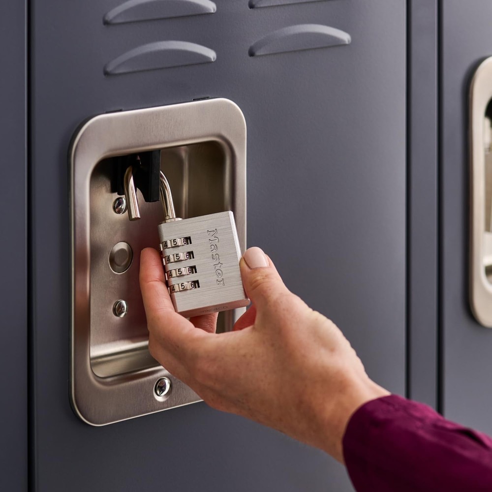 "TWO PACK" Master Lock 643D, Set Your Own Combination!