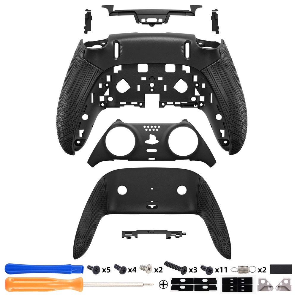 Replacement Beyond-ARC Bottom Shell Kit For ps5 Edge Controller Rubberized Grip