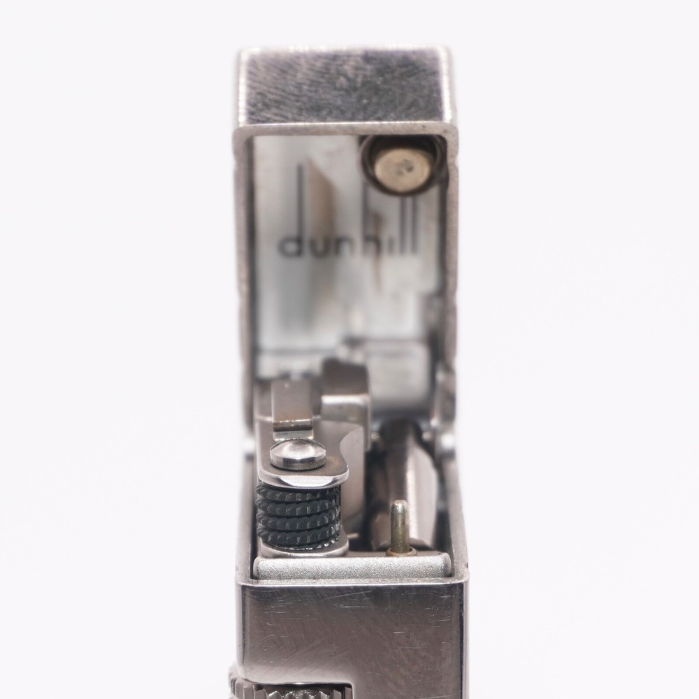 Dunhill Lighter Palladium 4 LINE Pattern_Ultrasonically cleaned _Working