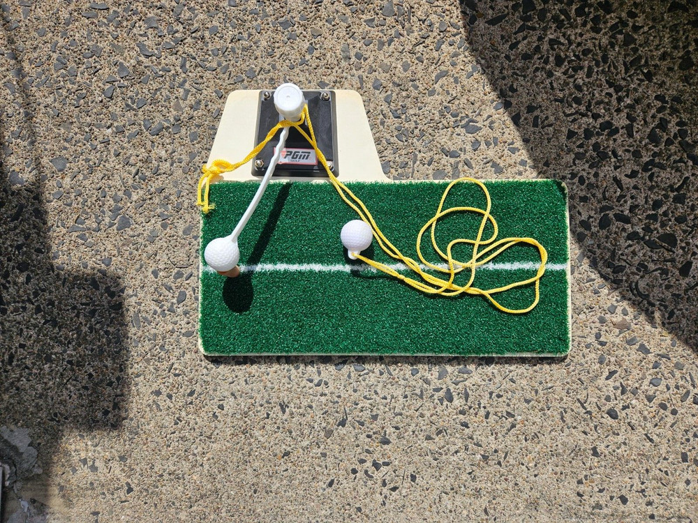 PGM Golf Swing Trainer - 2.0 Golf Training Equipment with 5 Adjustable Height
