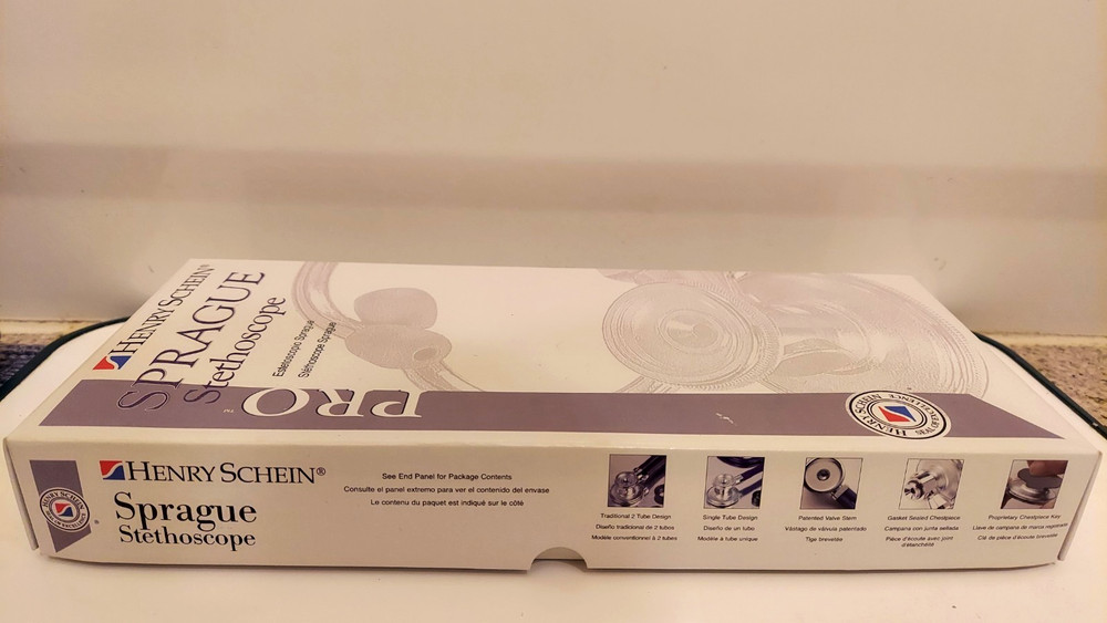 Henry Schein Sprague Stethoscope New