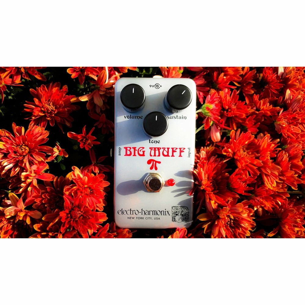 Electro-Harmonix Ram's Head Big Muff Fuzz Pedal - V2 Violet EHX Reissue