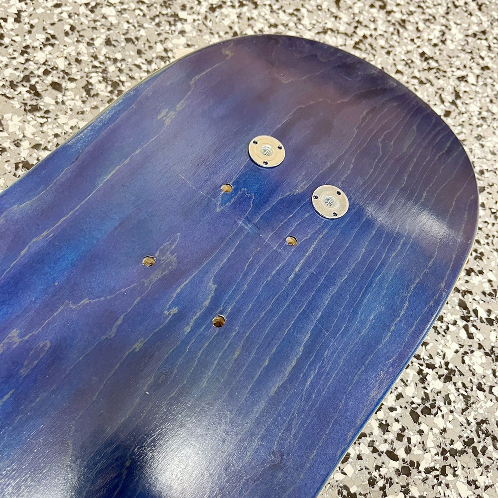 Cowtown Skateboard Deck Blue Good Condition