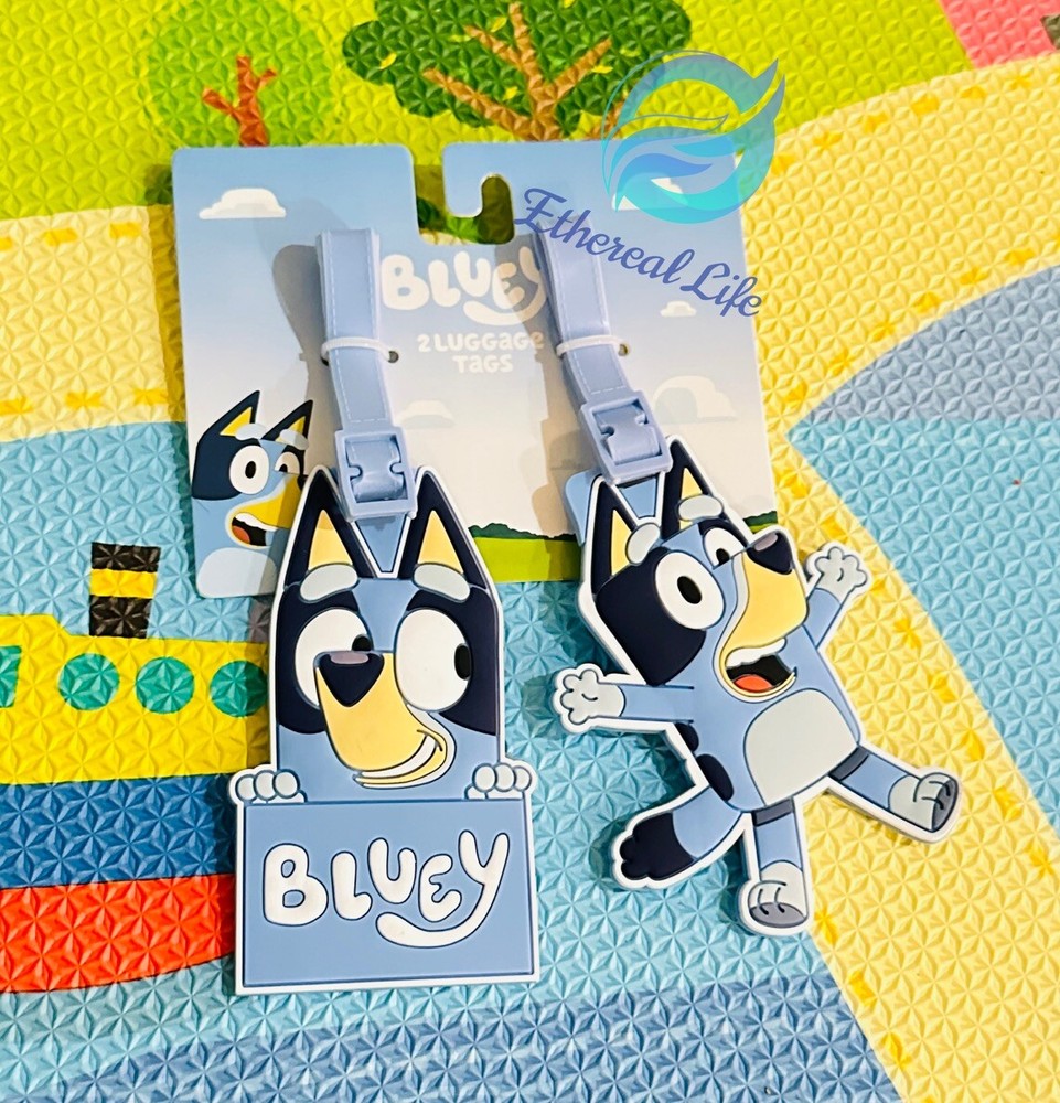 Bluey Luggage Tags