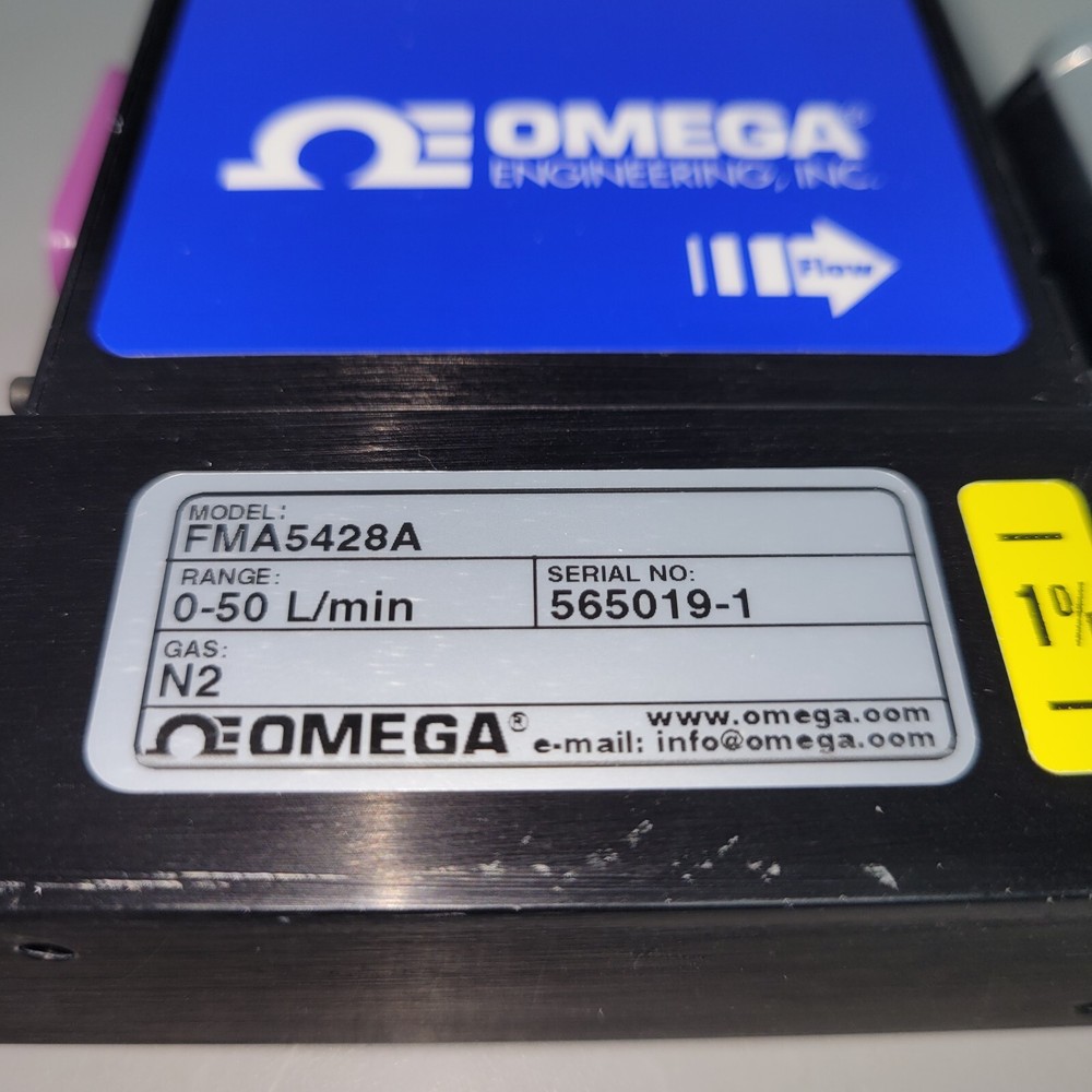 Omega Mass Flow Controller FMA5428A, 0-50SLM CE (B561)
