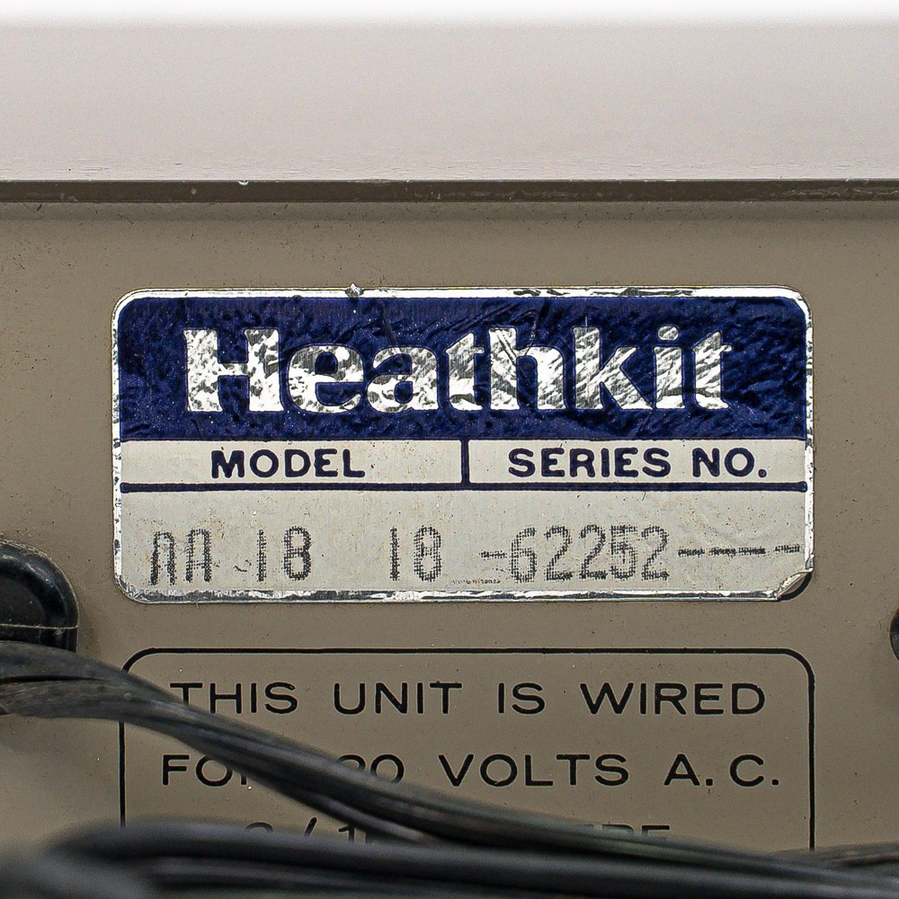 Heathkit AA-18 Solid State Mono Amplifier