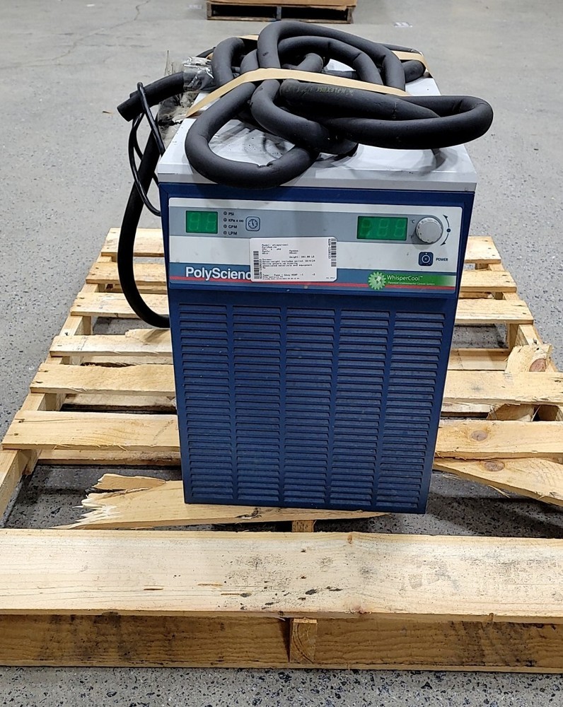POLYSCIENCE WhisperCool N0772036 Benchtop Refrigerated Chiller SEE NOTES