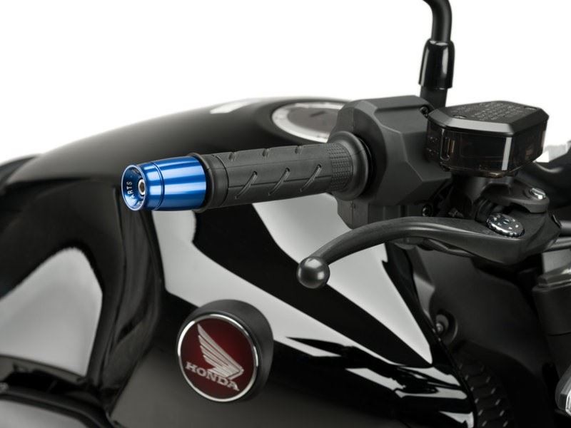 Puig Silver Sport Bar Ends Honda Integra 700 2012-2013