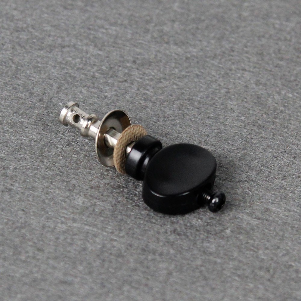 FLEOR 4 Black Ukulele Tuning Peg Key Pin Machine Head String Tuner Friction Peg