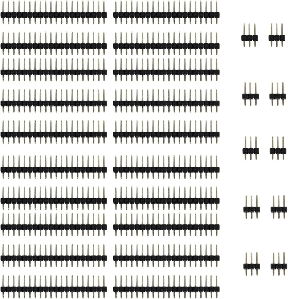30 Pcs Pin Header, Pin Header Set for Raspberry Pi Pico