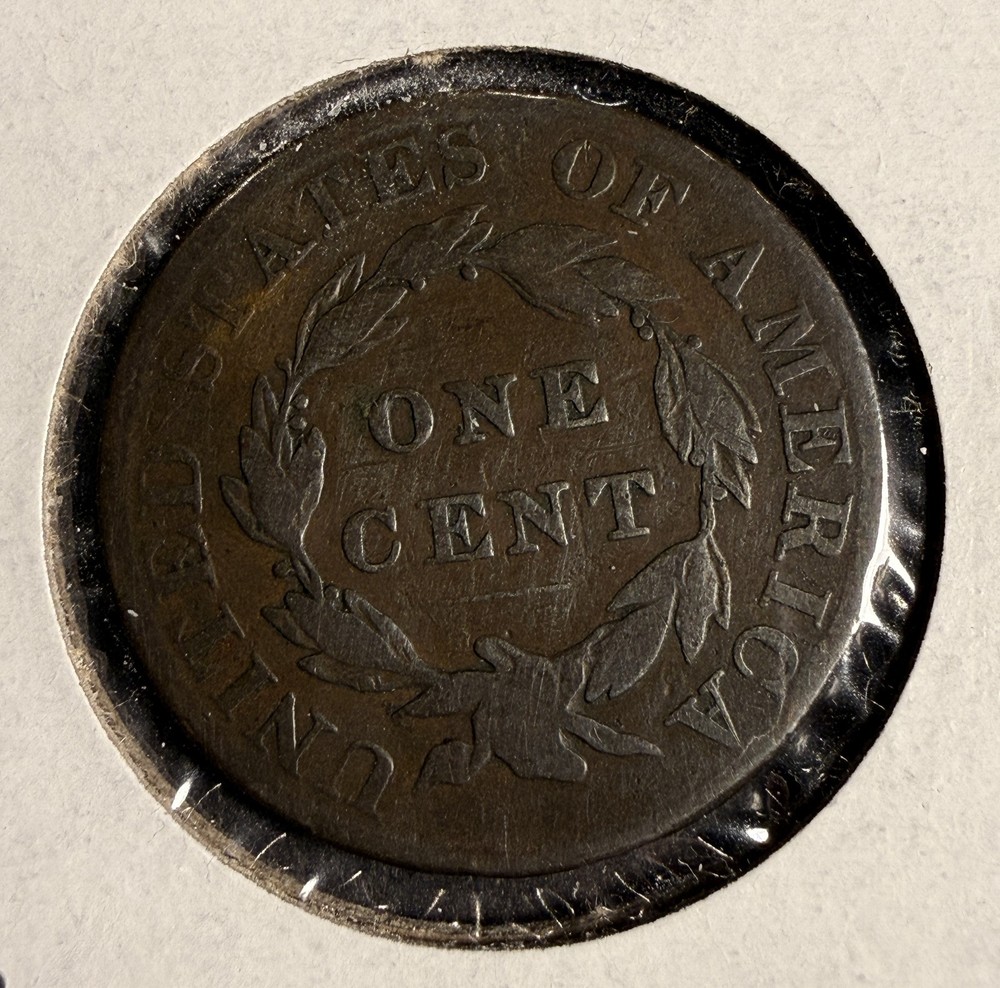 1823 Coronet Head Large Cent, Circulated. (16077)