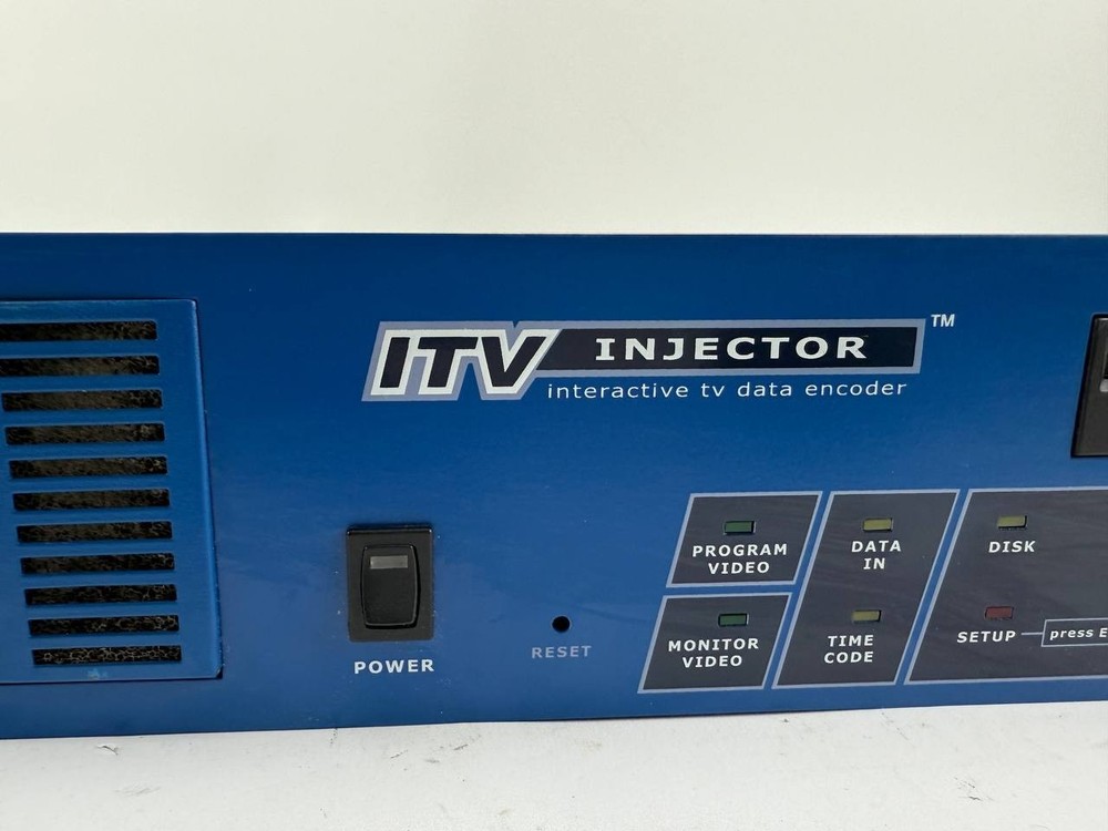 ITV INJECTOR DV2000A INTERACTIVE TV DATA ENCODER MIXED SIGNALS