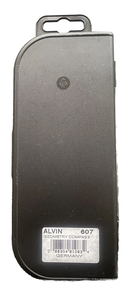 Alvin 607 Geometry Compass ~ Made In Germany