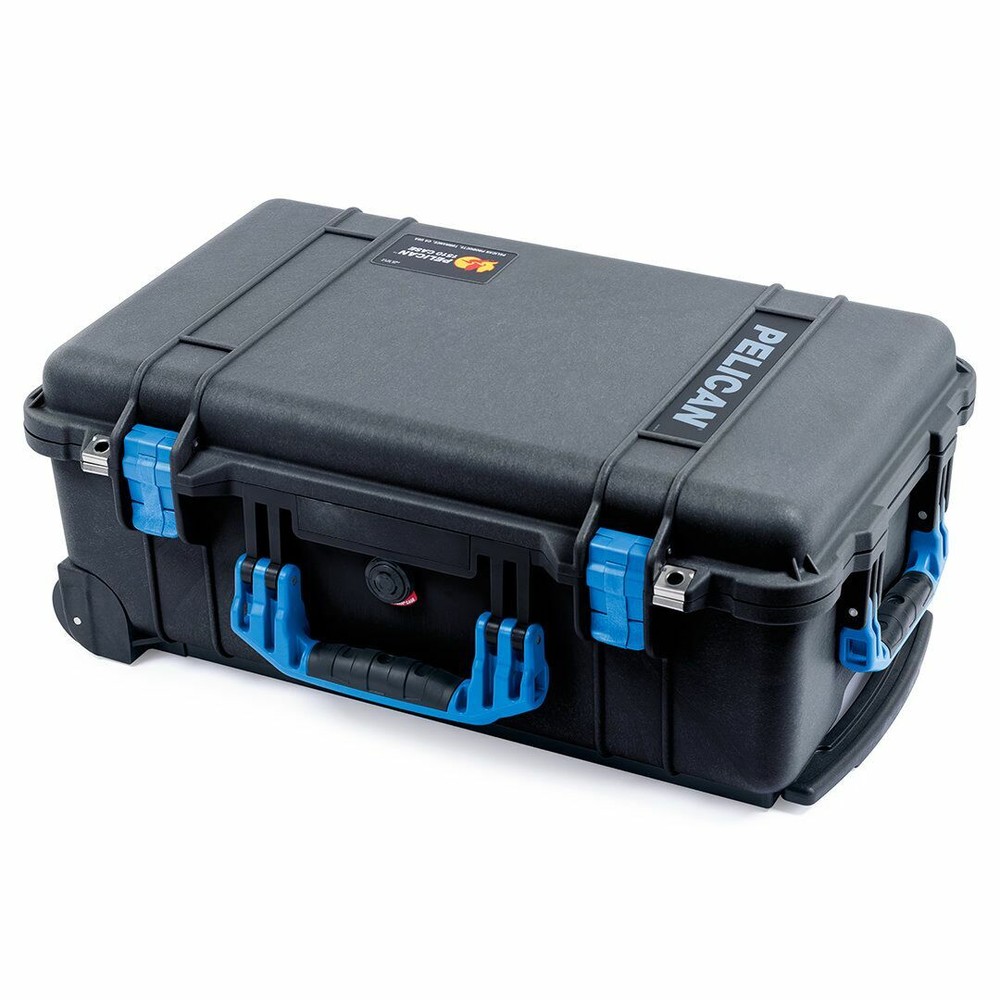 Black & Blue Pelican 1510 case with foam.