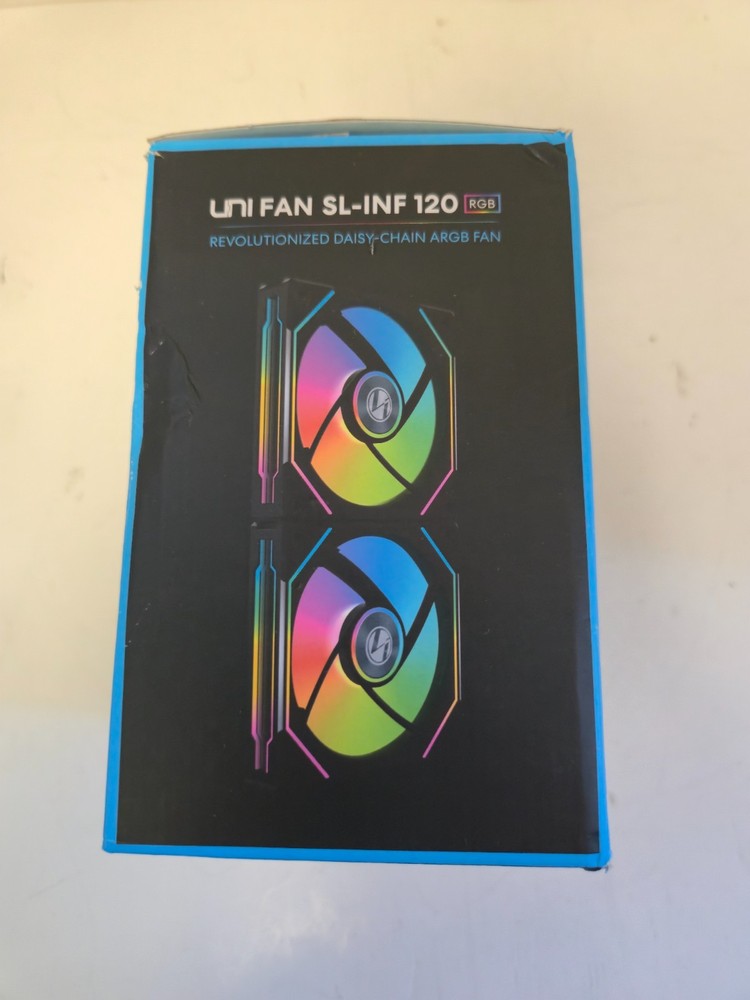 FANS ONLY - Lian Li Uni Fan SL-INF 120 - Black - 3 Pack