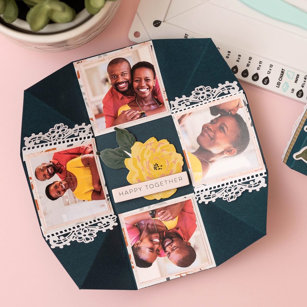 Explosion Board, Make DIY Custom Explosion Boxes, for Memory Keeping, Gift Gi...