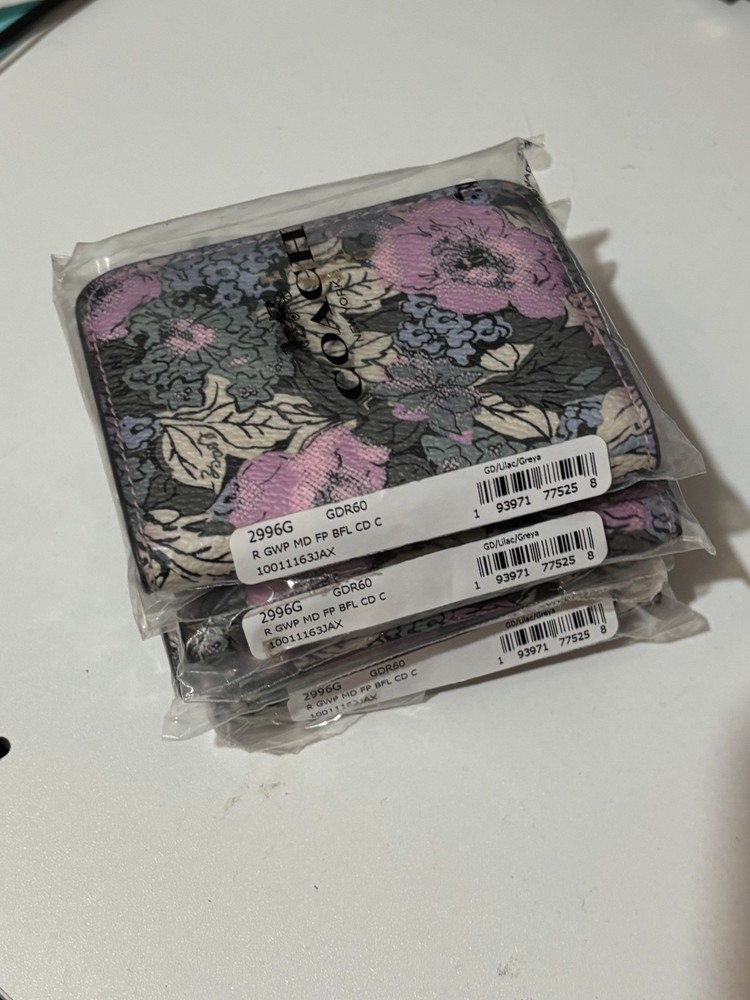 Coach Bifold Wallet Lilac - 2996G