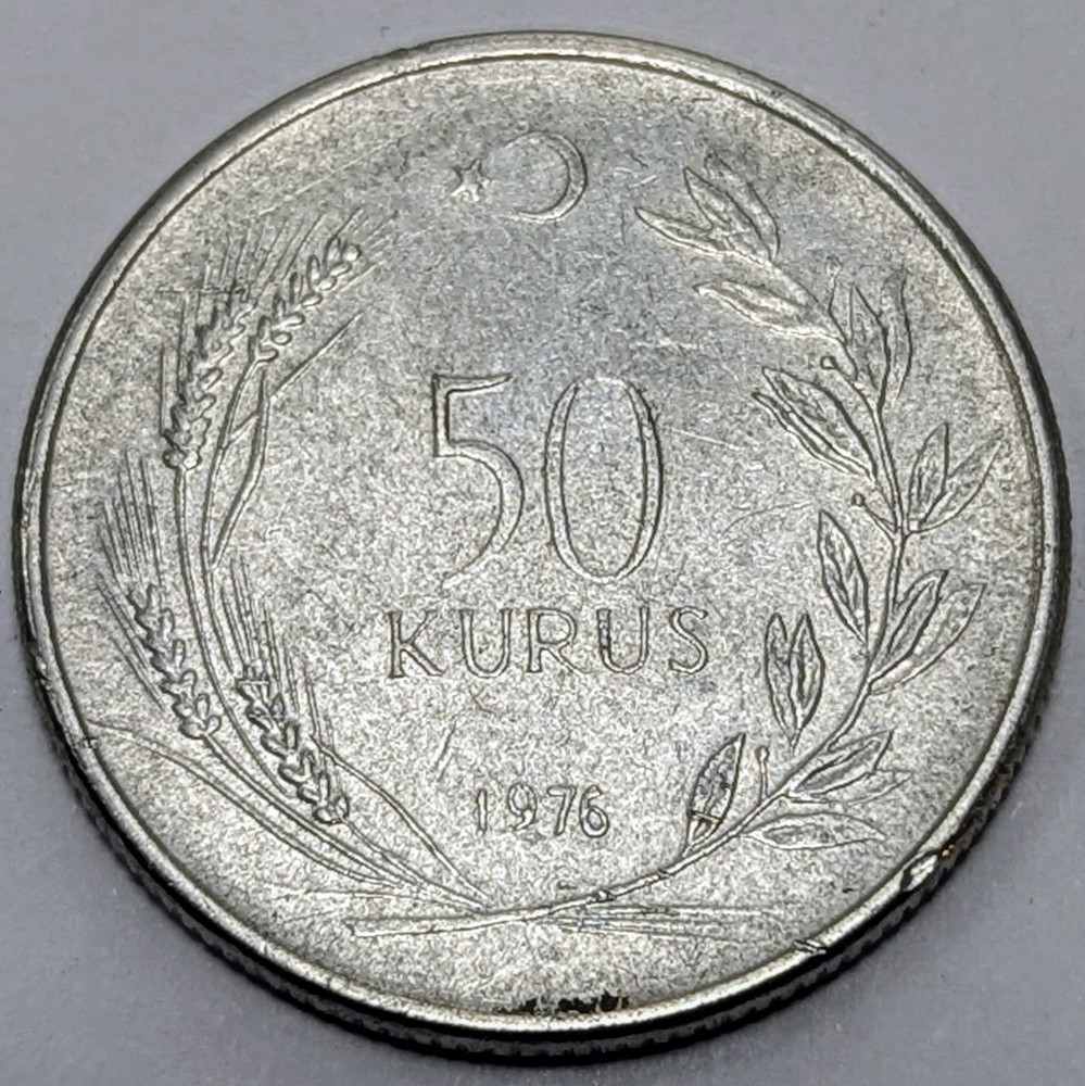 [#1365095] Turkey, 50 Kurus, 1976