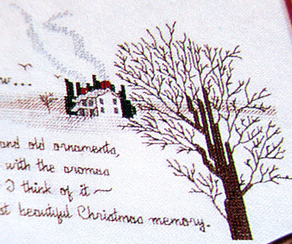 Christmas Winter Memory Friendly Messages Santas Helper CROSS STITCH PATTERNS