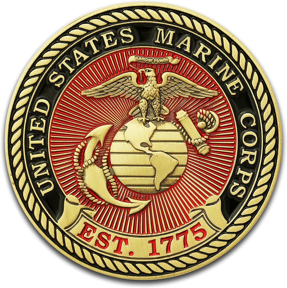 United States Marine Corps Staff Sergeant E6 Coin